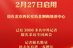 新华社权威快报|2025年全国两会新闻中心启用