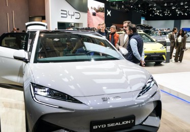 中国电动车亮相2026布鲁塞尔车展